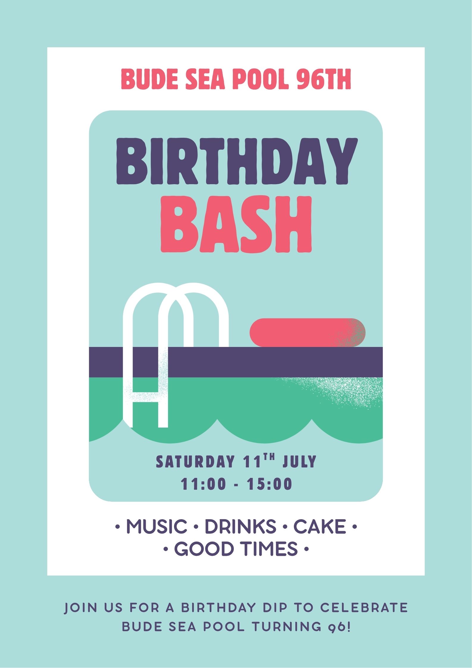 Bude Sea Pool Birthday Bash