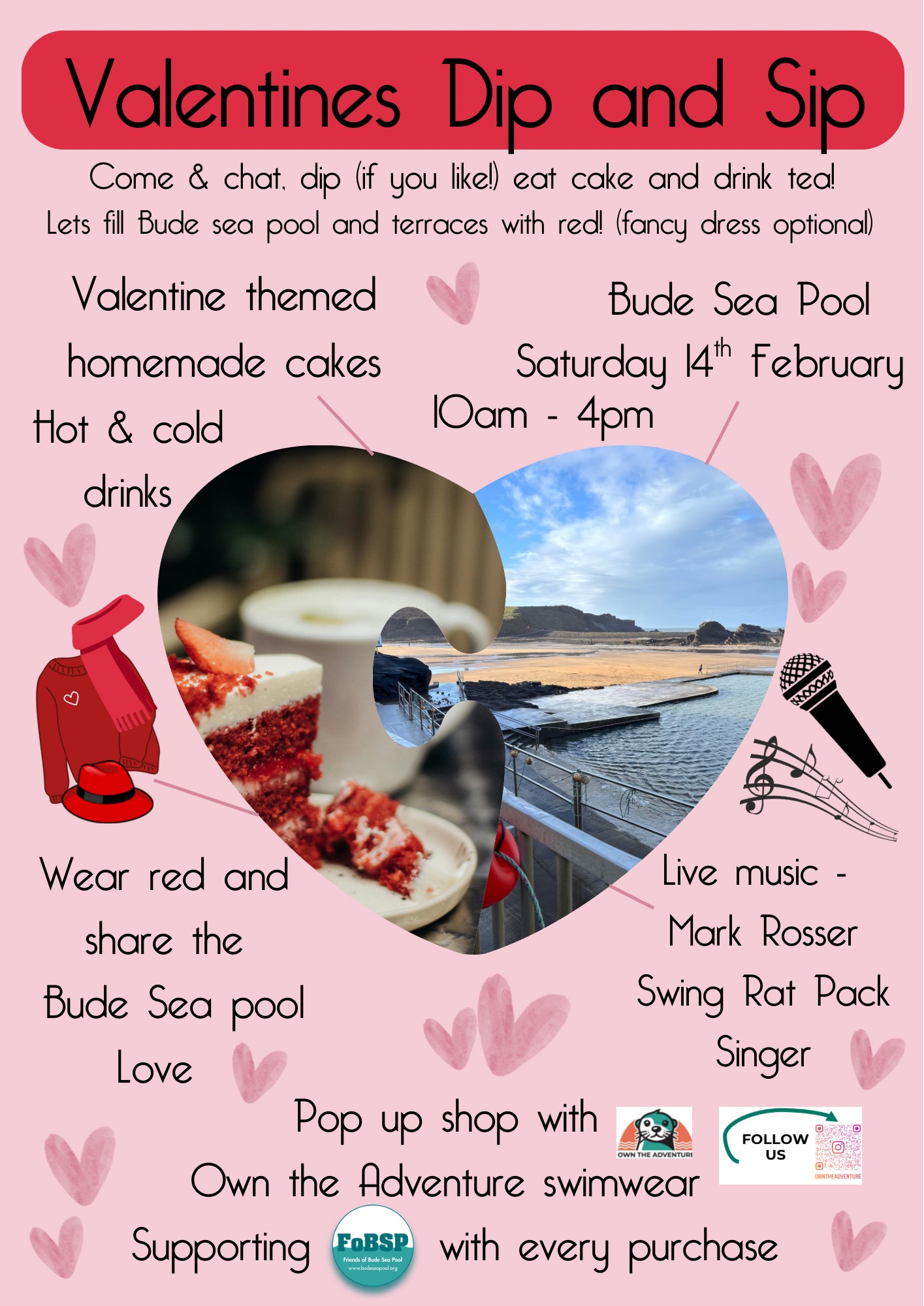 Valentines Dip & Sip
